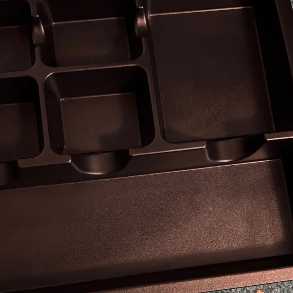 Black Organizer Drawer Tray